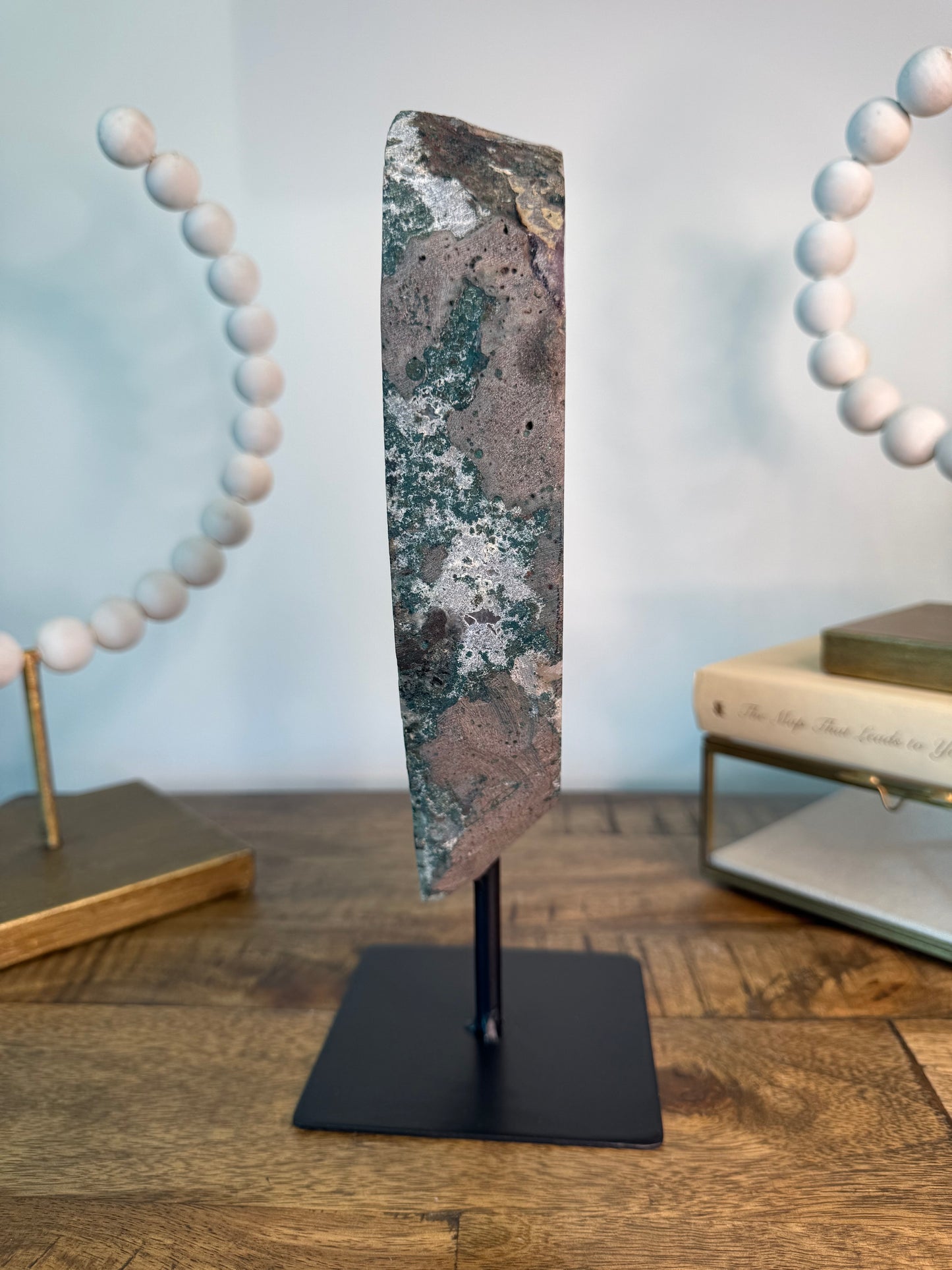 Amethyst Geode Portal on Stand