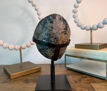 Amethyst Geode Cave on Spinning Stand