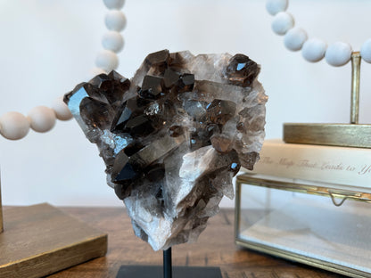 Statement Smoky Quartz on Stand