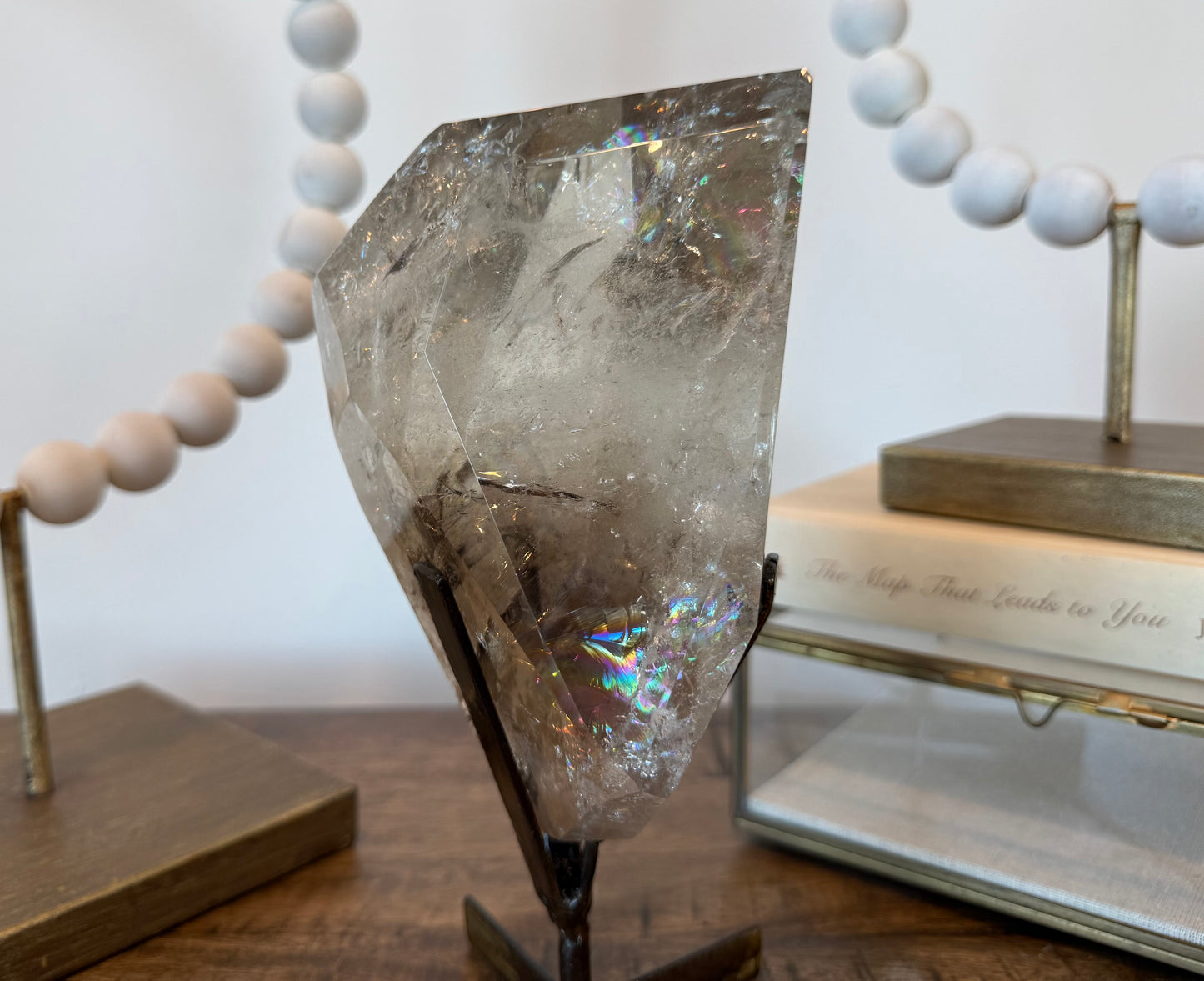 Smoky Quartz on Stand