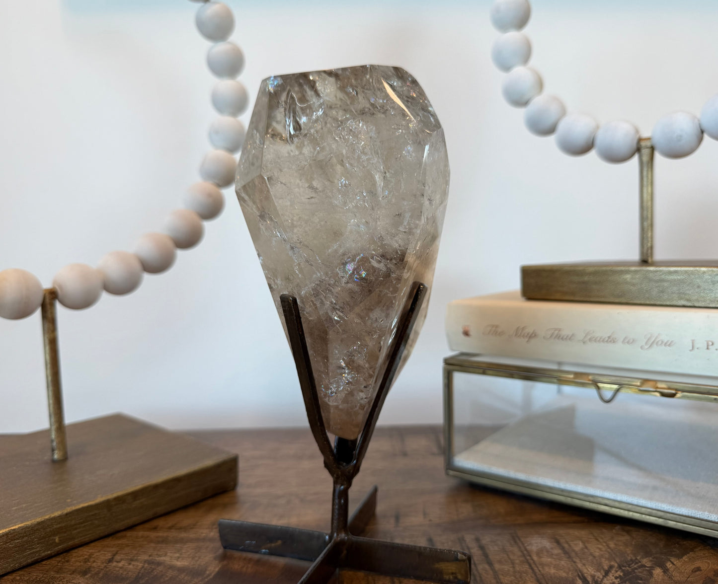 Smoky Quartz on Stand