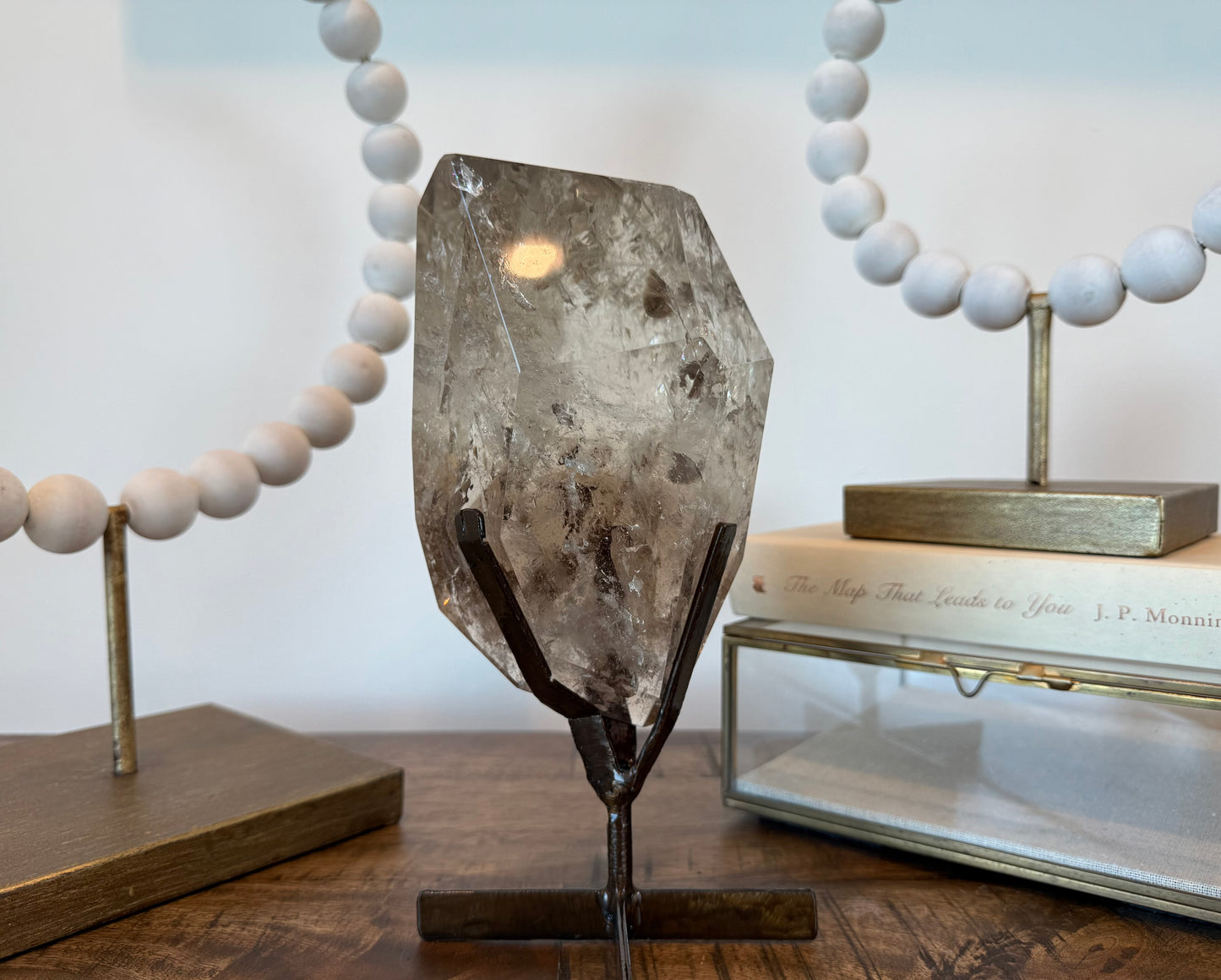 Smoky Quartz on Stand