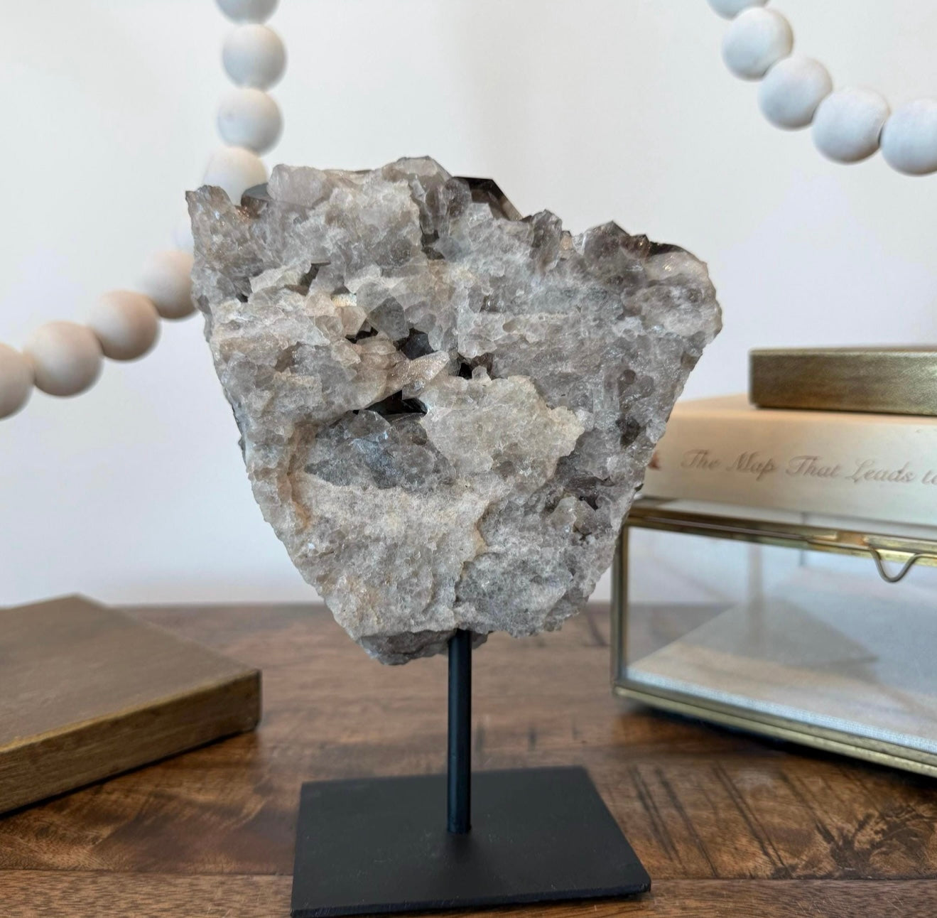 Statement Smoky Quartz on Stand
