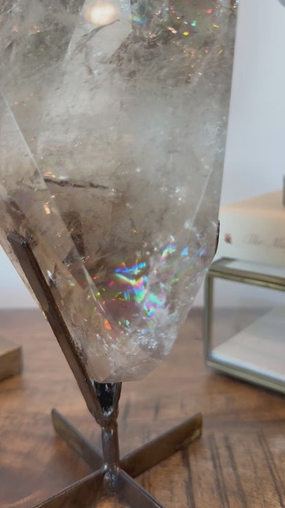 Smoky Quartz on Stand